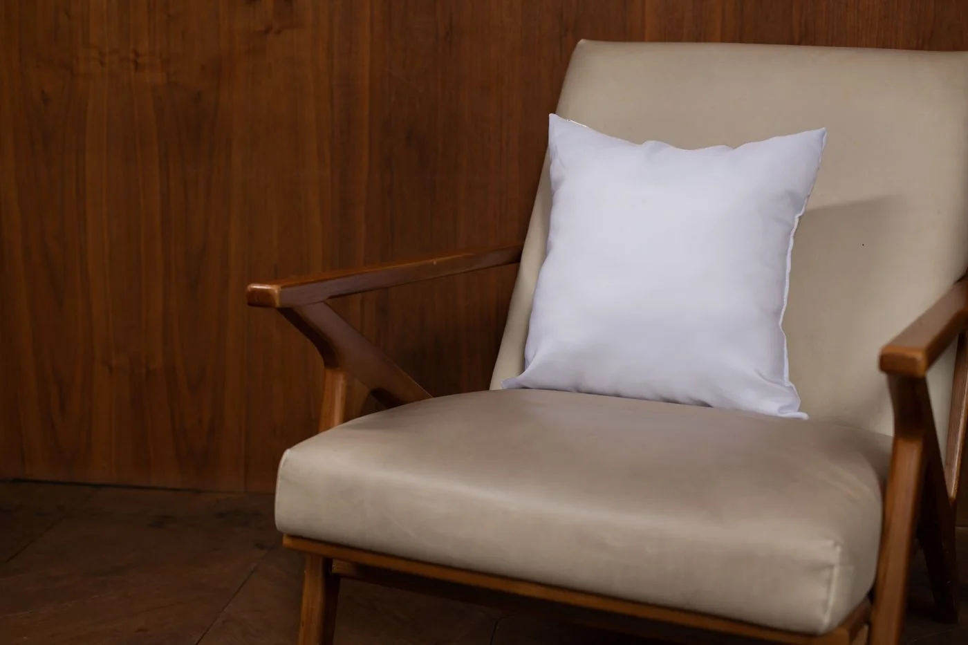 Soft furnishings — Texture and softness for a seated corner.